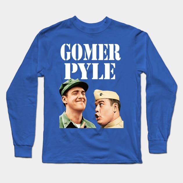 Gomer Pyle , and sgt Carter 1960s sitcom , Long Sleeve T-Shirt by CS77